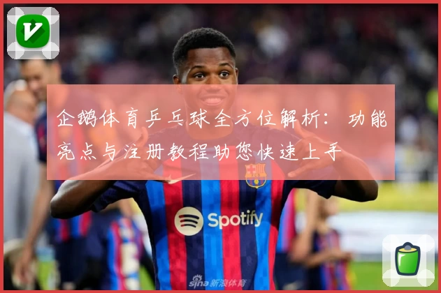 企鹅体育乒乓球全方位解析：功能亮点与注册教程助您快速上手