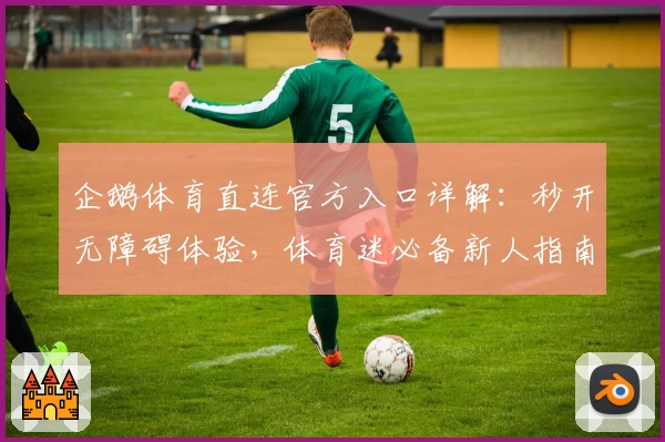 企鹅体育直连官方入口详解：秒开无障碍体验，体育迷必备新人指南